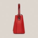  Túi Xách Nữ Da Vân Trơn Đỏ 26.216 