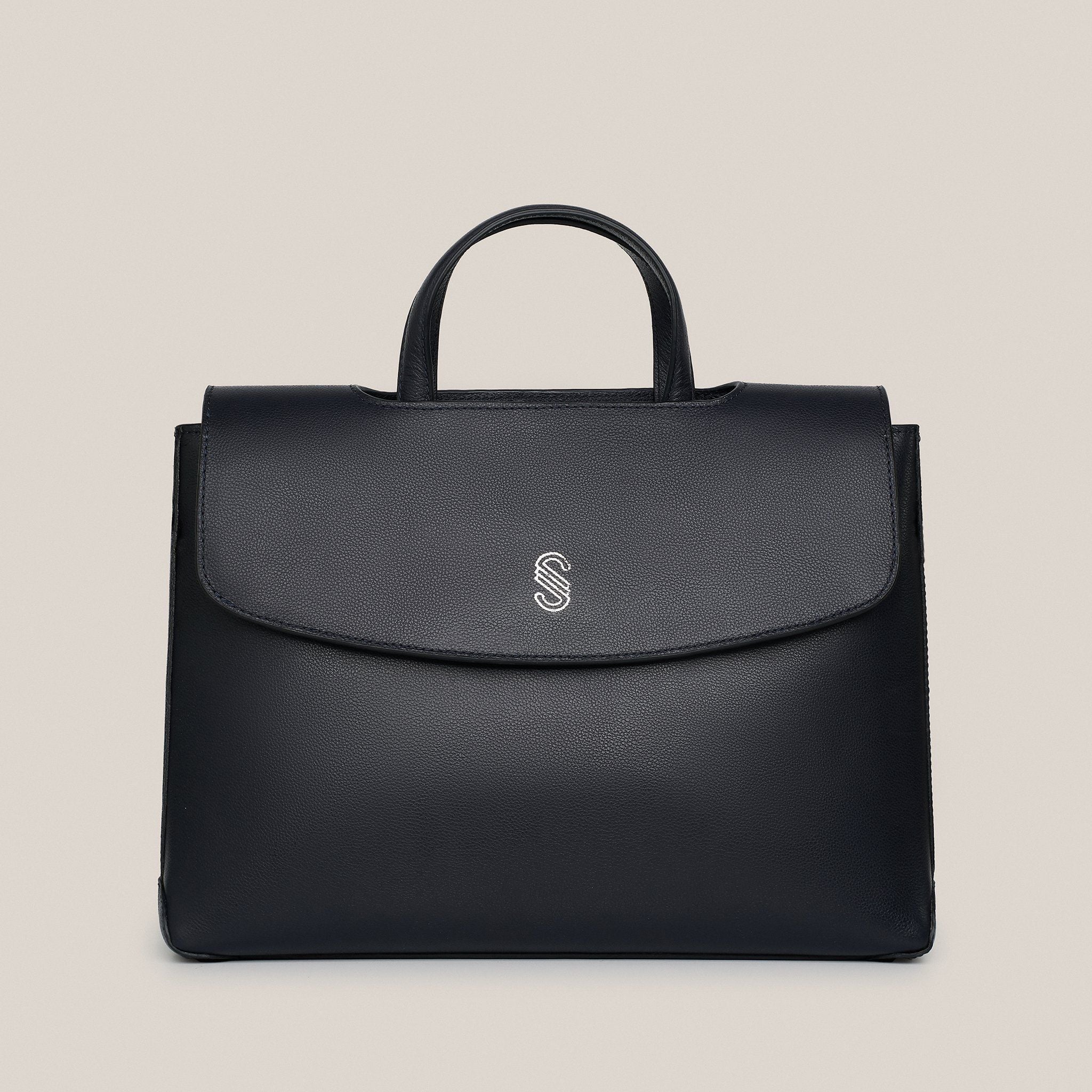  Cặp Da Laptop Nam Xanh Tím Than 26.29 