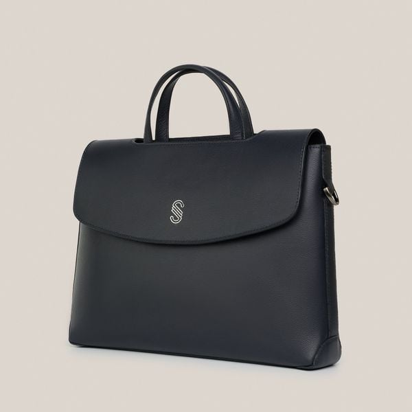  Cặp Da Laptop Nam Xanh Tím Than 26.29 