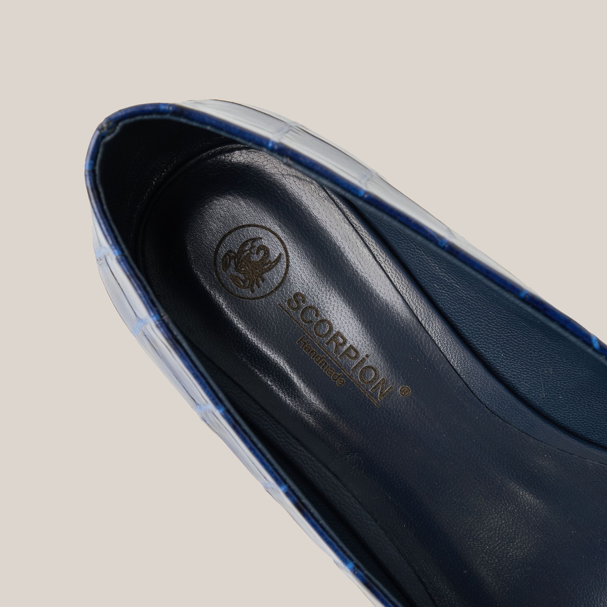  Giày Cao Gót Nữ Vân Xanh 19E.20 