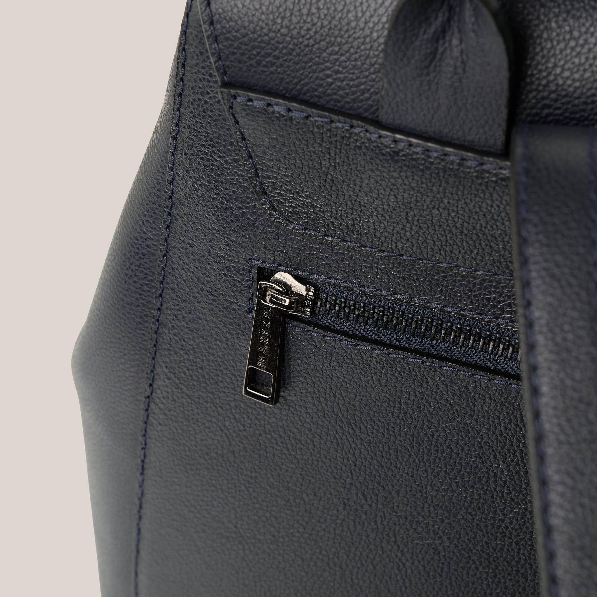  Balo Nữ Da Trơn Xanh Tím Than 26X.30 