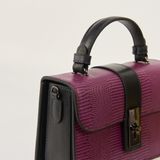  Túi Xách Nữ Da Vân Tím 26TD.7 