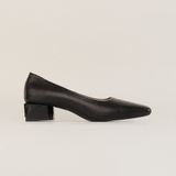  Giày Cao Gót Nữ Trơn Đen 19E.5 