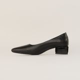  Giày Cao Gót Nữ Trơn Đen 19E.5 