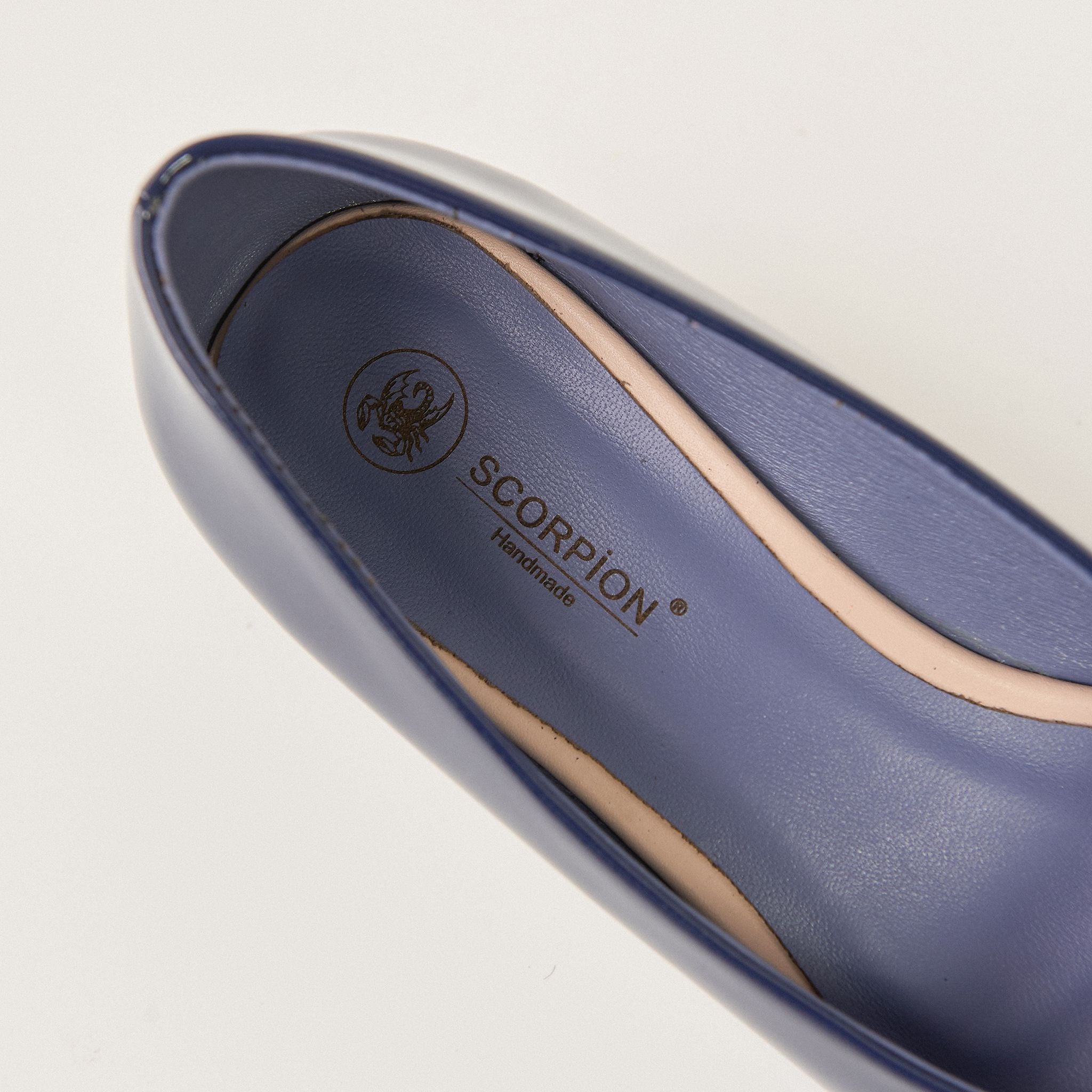  Giày Cao Gót Nữ Trơn Bóng Xanh Tím Than 19I.1 