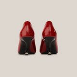  Giày Cao Gót Nữ Trơn Bóng Đỏ 19V.9 
