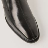  Giày Loafer Nam Trơn Đen 28MC.39 