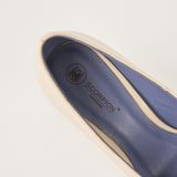  Giày Cao Gót Nữ Trơn Kem 19N.17 