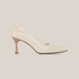  Giày Cao Gót Nữ Bóng Trắng 83.75 