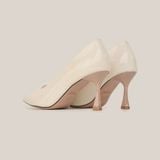  Giày Cao Gót Nữ Bóng Trắng 83.75 