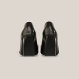  Giày Cao Gót Nữ Vân Đen 19A.8 