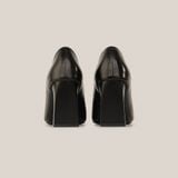  Giày Cao Gót Nữ Trơn Đen 19A.5 