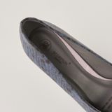  Giày Cao Gót Nữ Vân Xanh 19V.3 