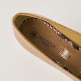  Giày Cao Gót Nữ Nâu Bóng 19N.1 