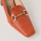  Giày Cao Gót Nữ Vân Cam 19A.3 