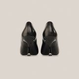  Giày Cao Gót Da Đen 83.53 