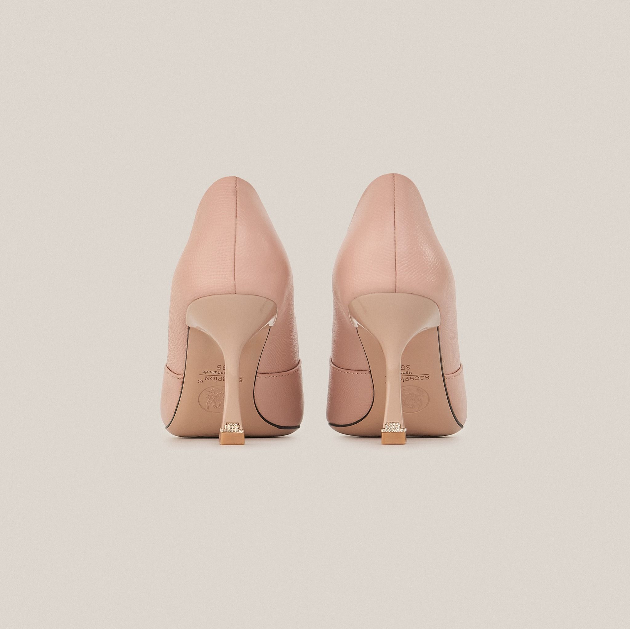  Giày Cao Gót Da Hồng 83.66 