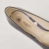  Giày Cao Gót Da Đen 83.53 