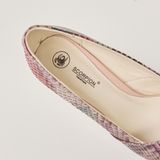  Giày Cao Gót Nữ Da Vân Đỏ Loang 83.72 