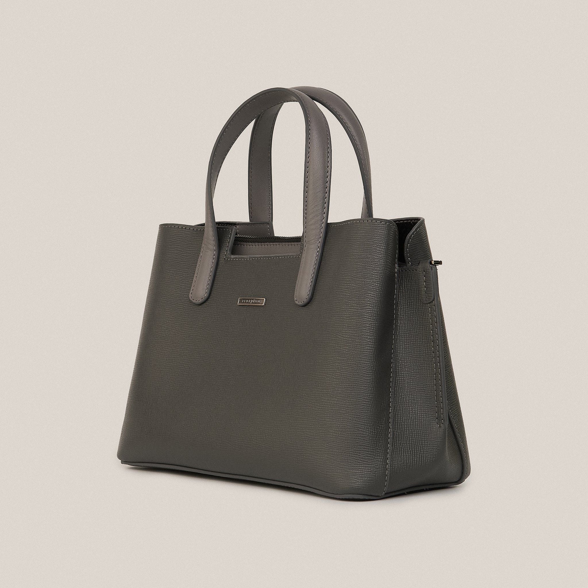  Túi Xách Nữ Da Vân Ghi 26G.38 