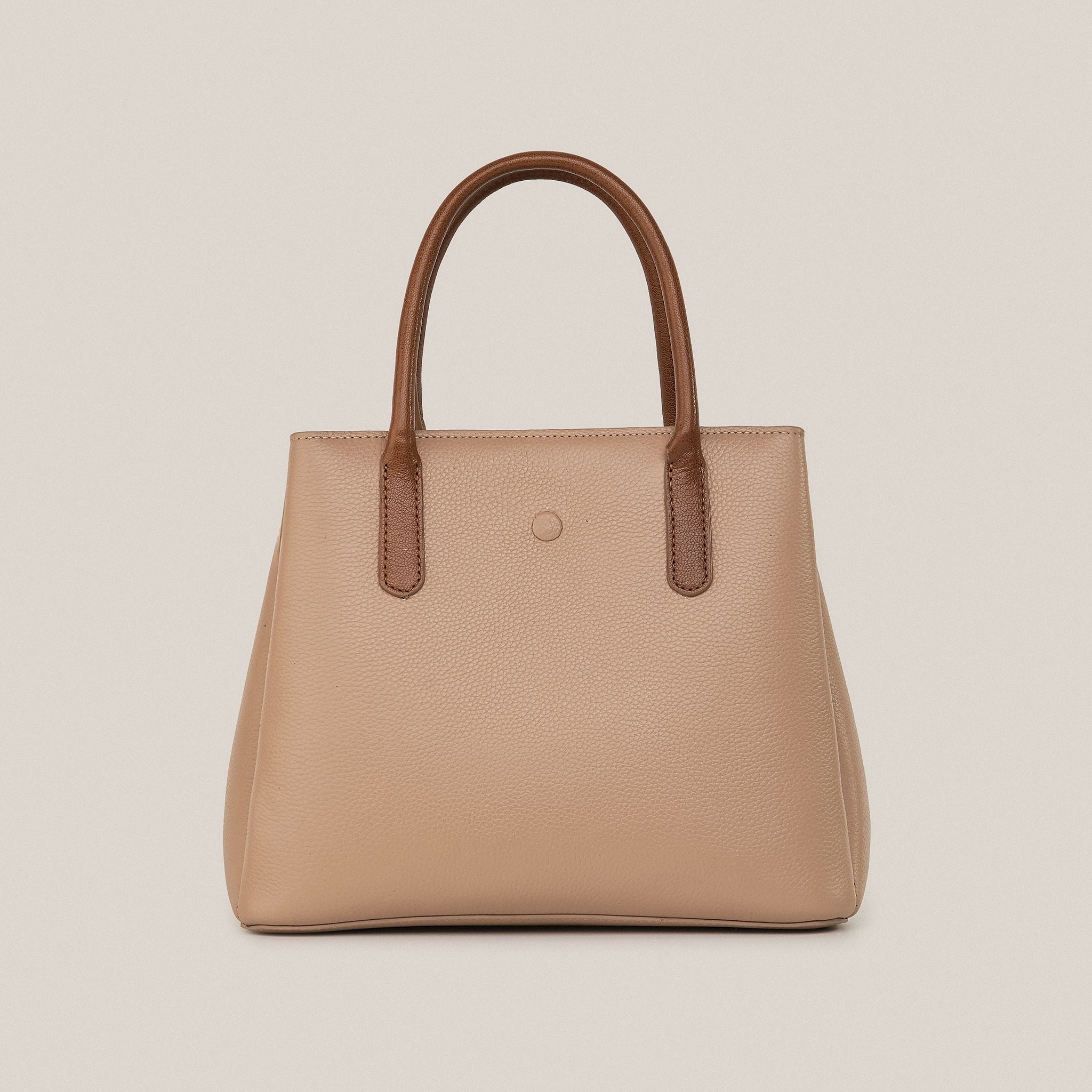  Túi Xách Nữ Da Vân Kem 26.58 