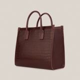  Túi Xách Nữ Da Vân Đỏ 26.34 