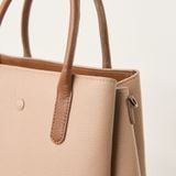  Túi Xách Nữ Da Vân Kem 26.58 