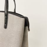  Túi Xách Nữ Da Vân Trắng Đen 26.57 