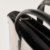  Túi Xách Nữ Da Vân Trắng Đen 26.57 