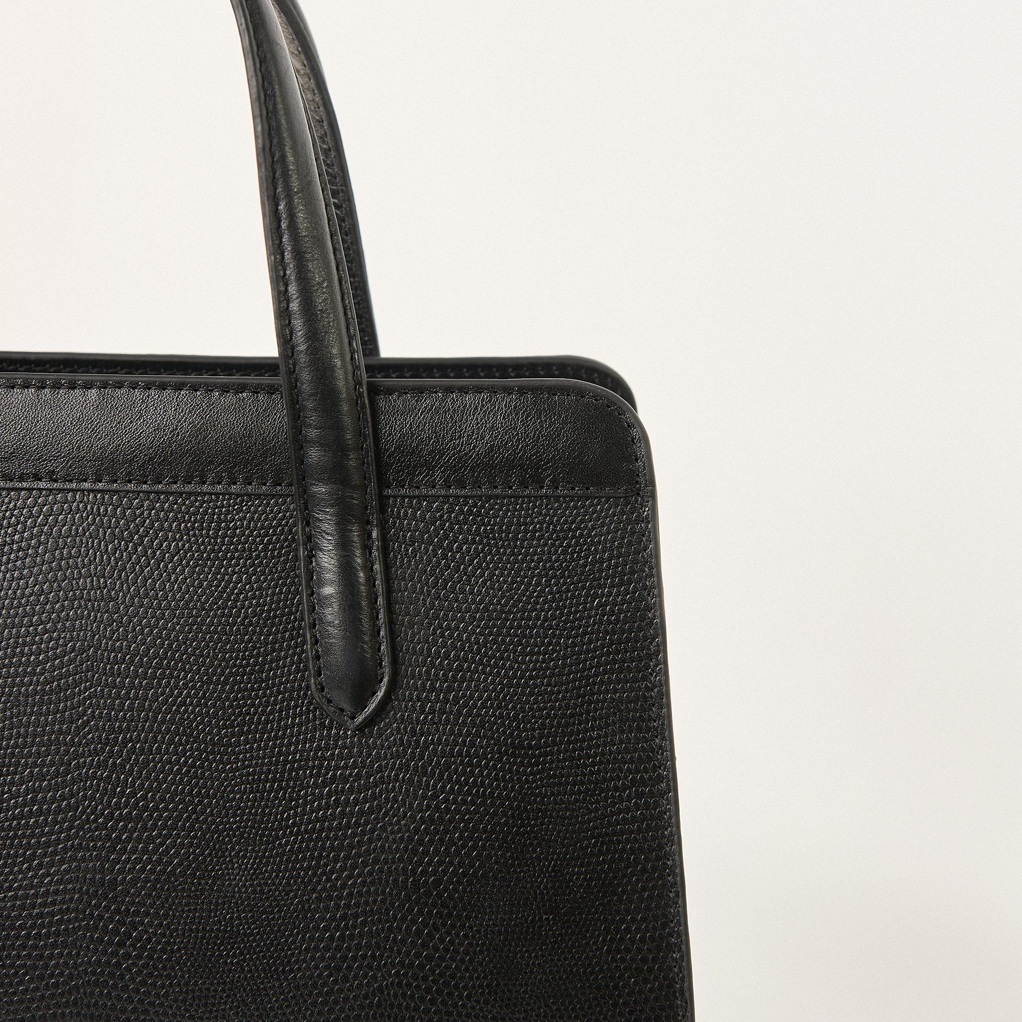  Túi Xách Nữ Da Trơn Đen 26.59 