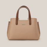  Túi Xách Nữ Da Trơn Kem 26K.38 