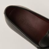  Giày Loafer Nam Trơn Đen 28MC.43 