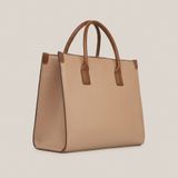  Túi Xách Nữ Da Trơn Nâu 26N.34 