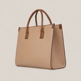  Túi Xách Nữ Da Trơn Nâu 26N.34 