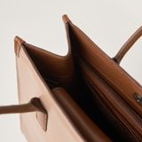  Túi Xách Nữ Da Trơn Nâu 26N.34 