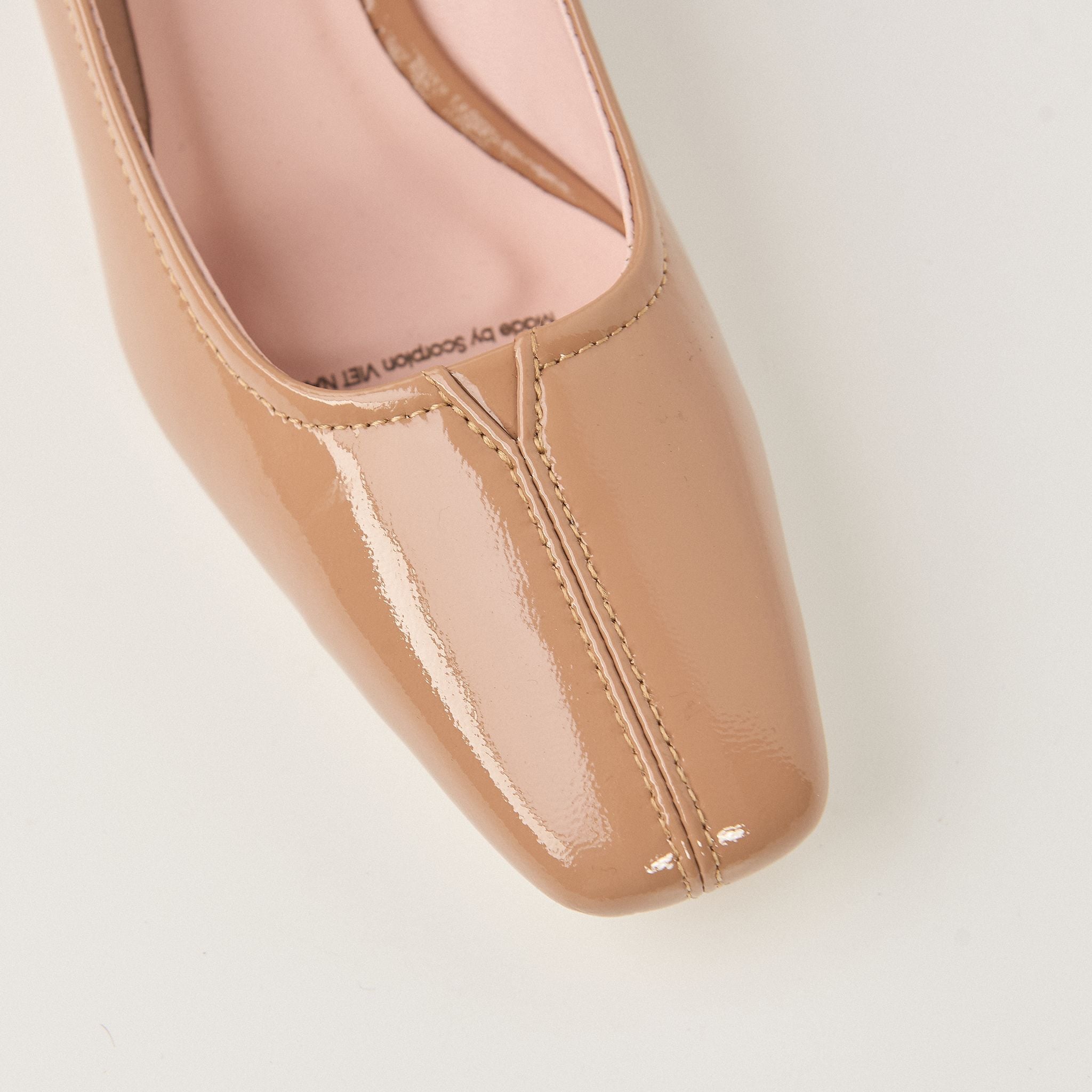  Giày Cao Gót Nữ Trơn Nâu 19I.5 