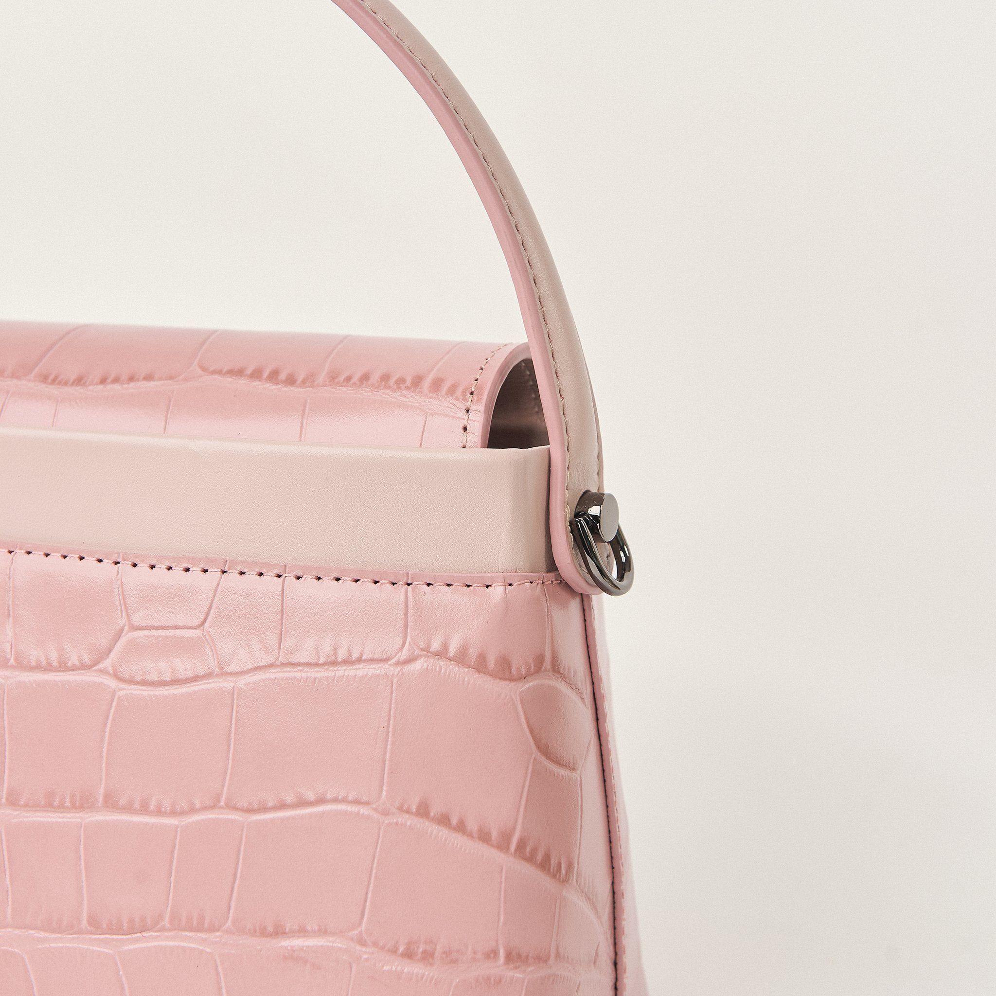  Túi Xách Nữ Da Vân Hồng 26H.226 