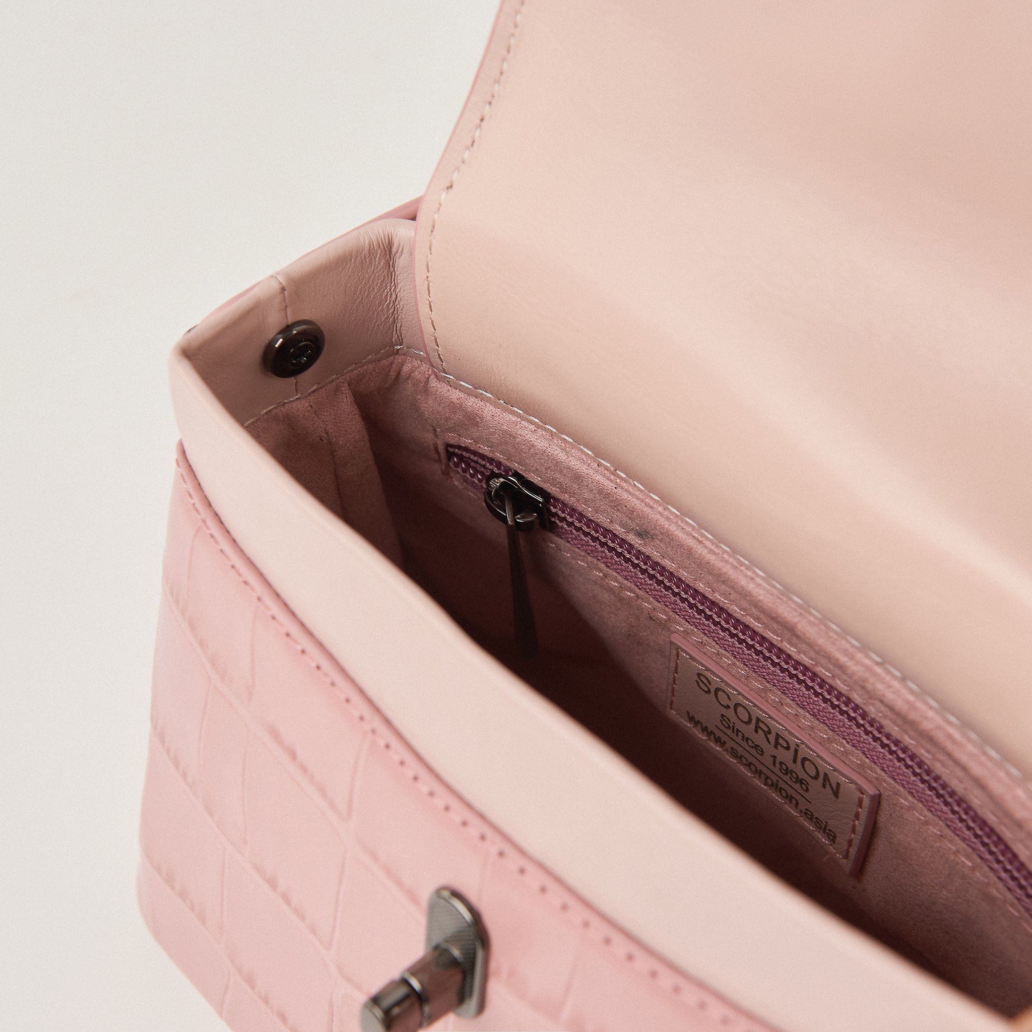  Túi Xách Nữ Da Vân Hồng 26H.226 