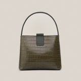  Túi Xách Nữ Da Vân Xanh Rêu 26R.46 