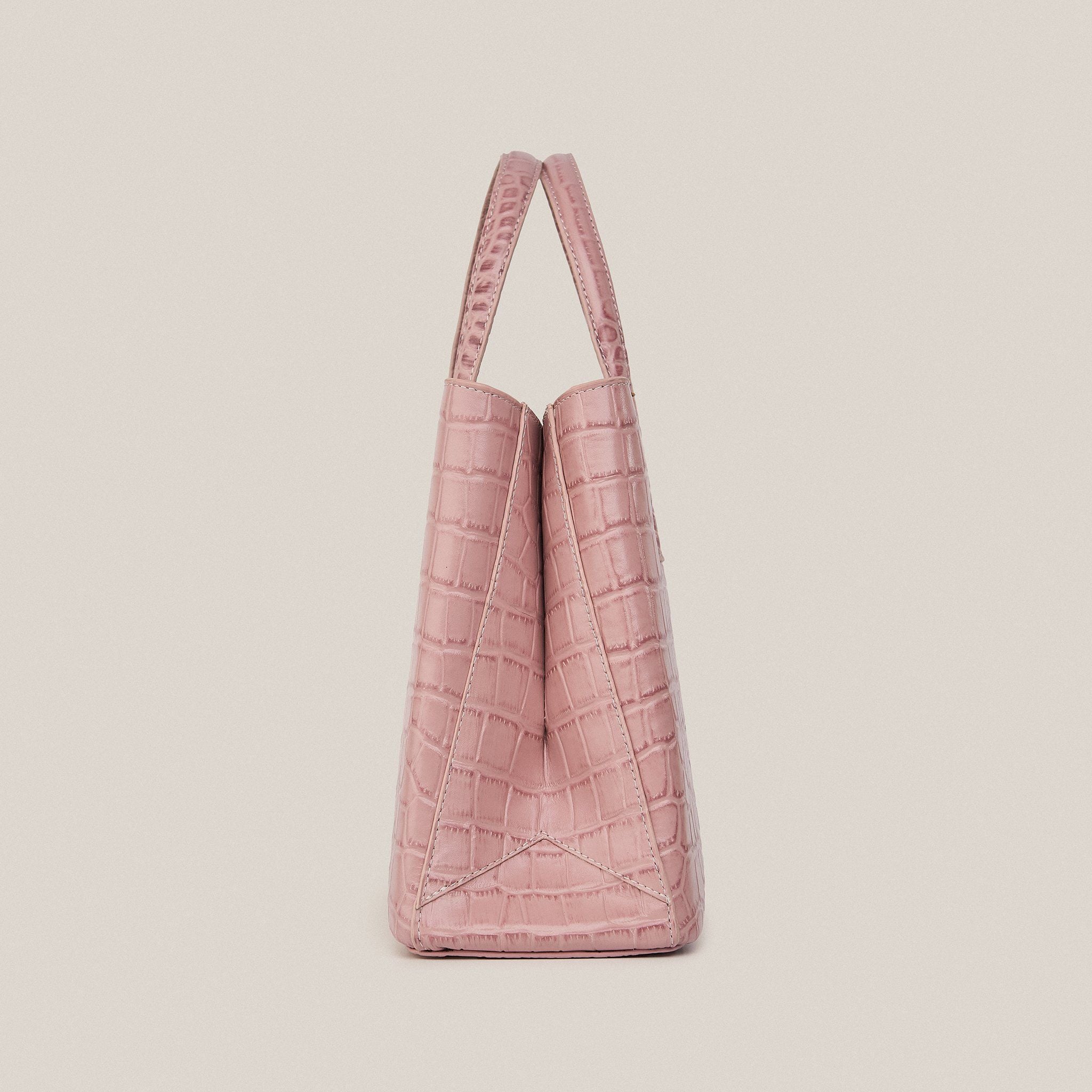  Túi Xách Nữ Da Vân Hồng 26HH.37 