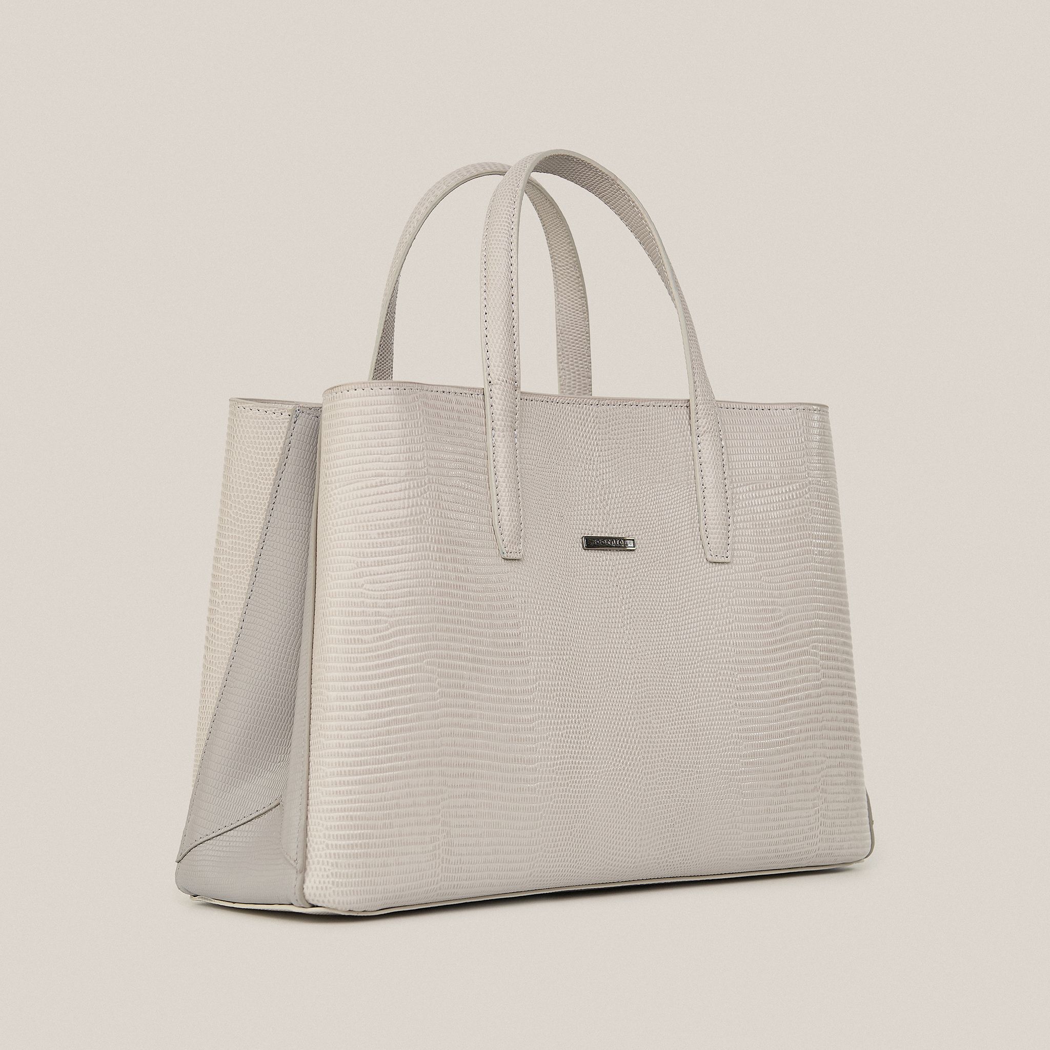  Túi Xách Nữ Da Vân Ghi 26G.37 