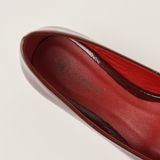  Giày Cao Gót Nữ Trơn Bóng Đỏ 19I.8 