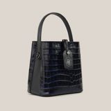  Túi Xách Nữ Da Vân Xanh Tím Than 26XD.224 