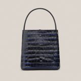  Túi Xách Nữ Da Vân Xanh Tím Than 26XD.224 