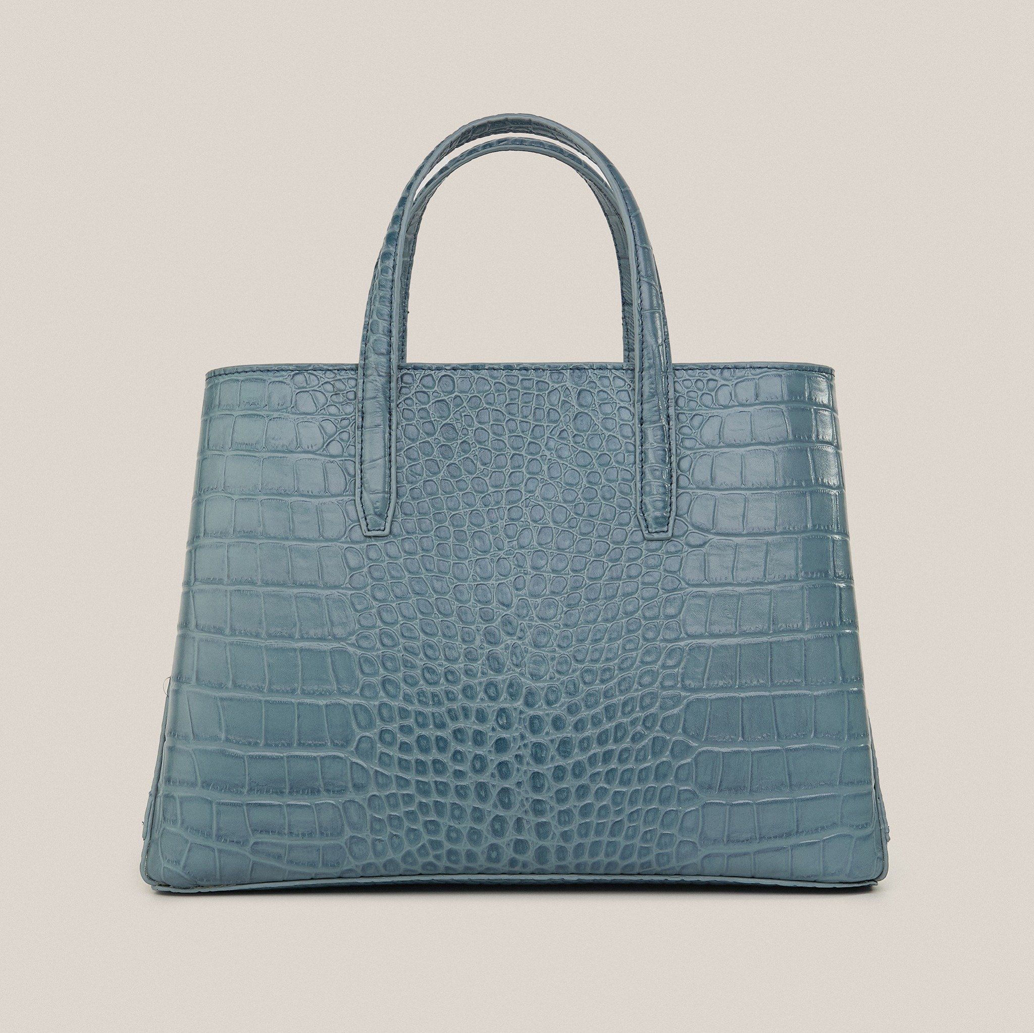  Túi Xách Nữ Da Vân Xanh 26XN.37 