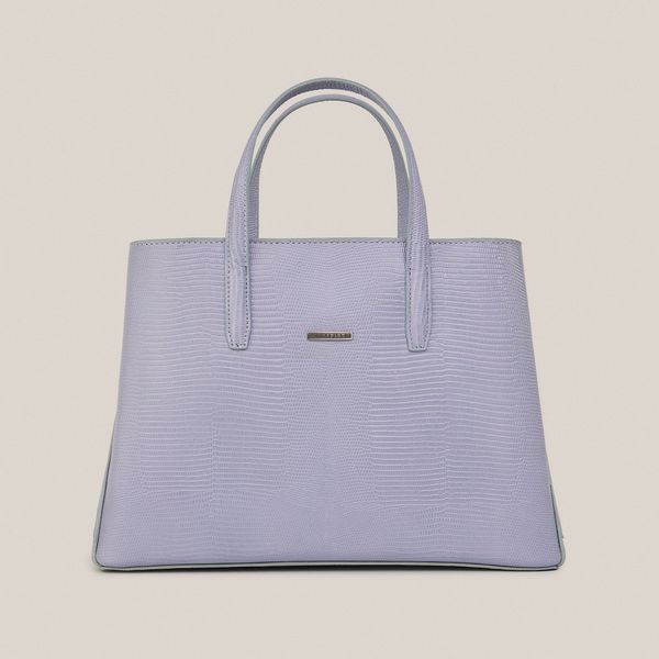  Túi Xách Nữ Da Vân Tím Xanh 26XD.37 