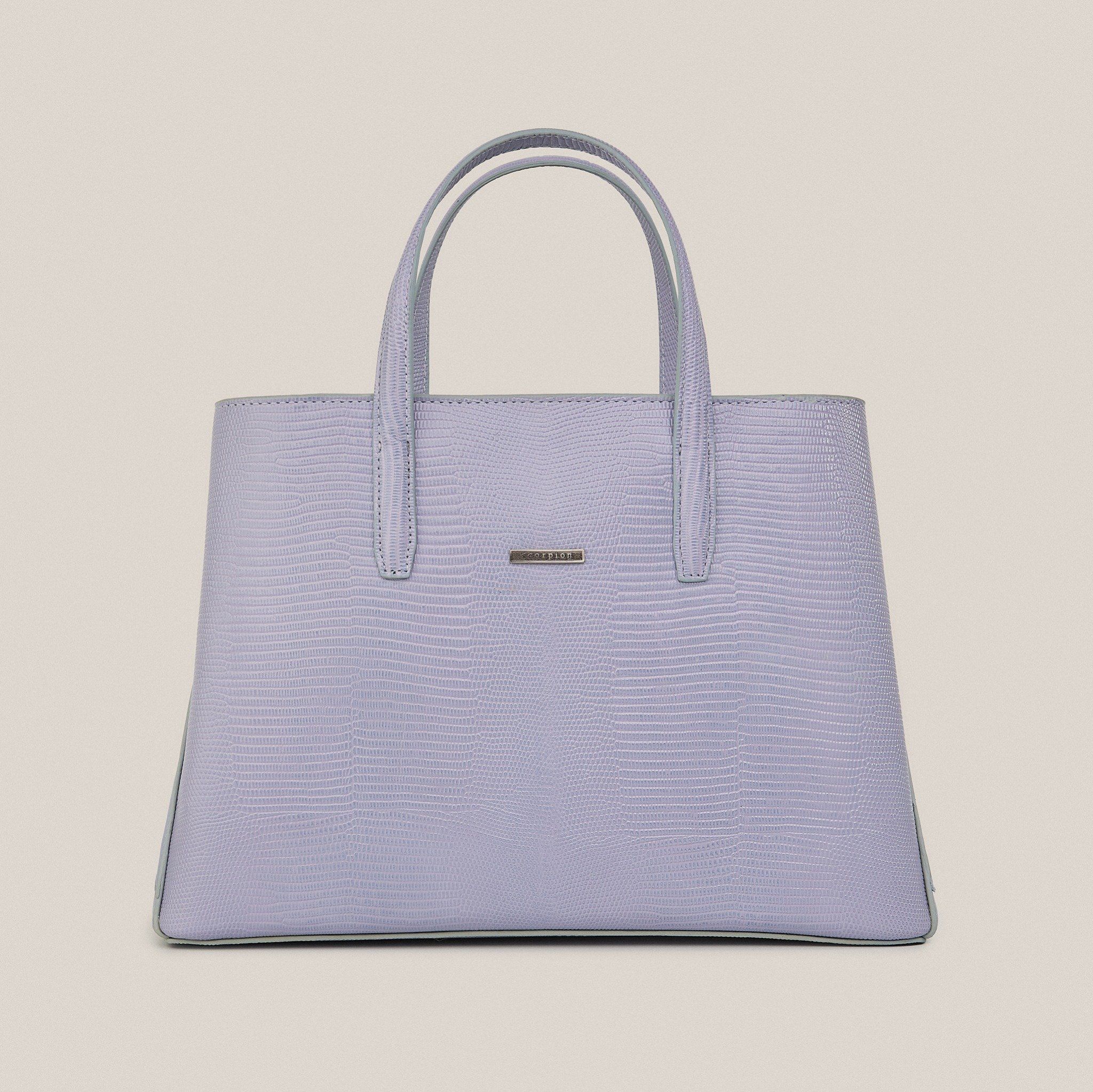  Túi Xách Nữ Da Vân Tím Xanh 26XD.37 