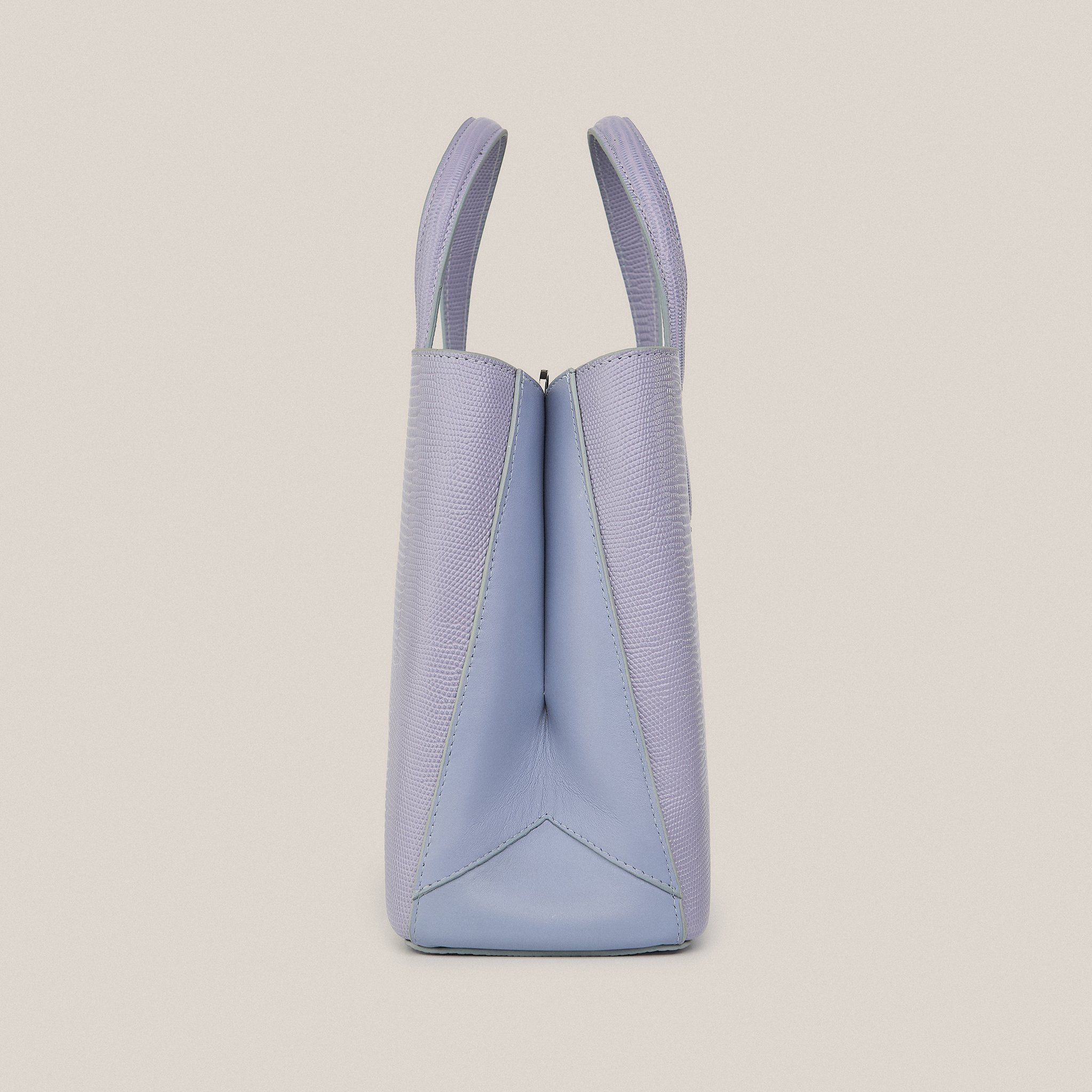  Túi Xách Nữ Da Vân Tím Xanh 26XD.37 