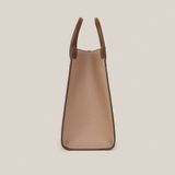  Túi Xách Nữ Da Trơn Kem 26K.34 