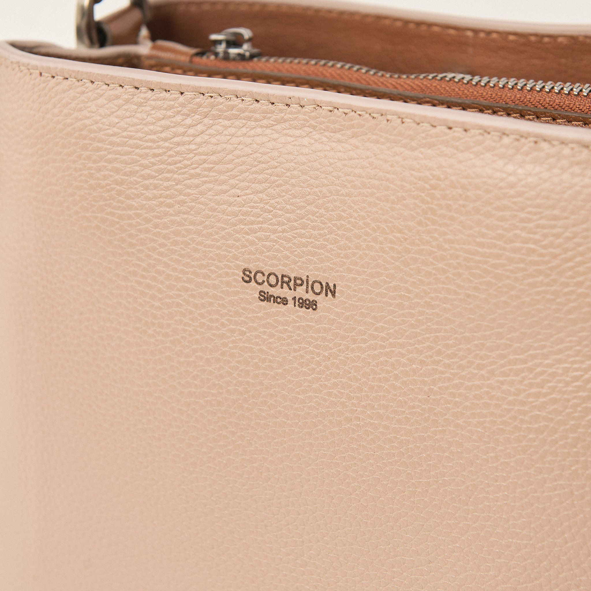  Túi Xách Nữ Da Trơn Kem 26K.193 